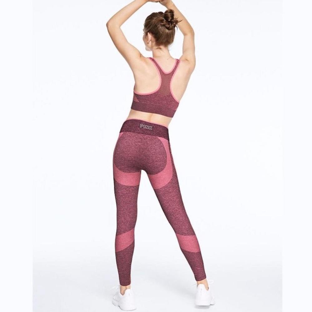 Victoria’s Secret high waist full length seamless leggings - Picture 2 of 7